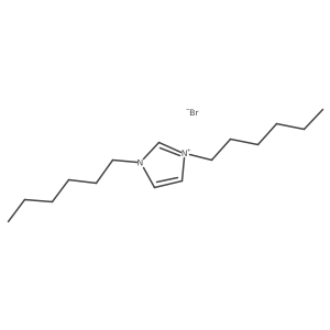 1,3-Dihexylimidazolium bromide Structure