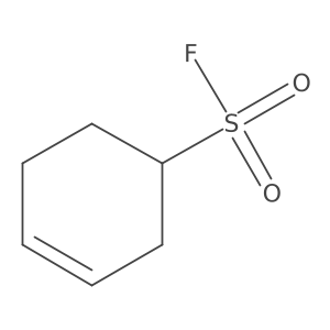 Cyclohex-3-ene-1-sulfonyl fluoride结构式