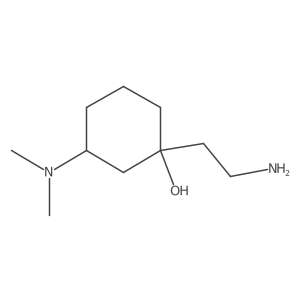 1-(2-Aminoethyl)-3-(dimethylamino)cyclohexan-1-ol Structure