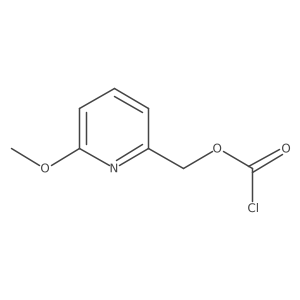 (6-Methoxypyridin-2-yl)methyl chloroformate结构式