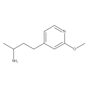 (2R)-4-(2-methoxypyridin-4-yl)butan-2-amine Structure