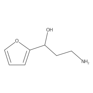 (1S)-3-amino-1-(furan-2-yl)propan-1-ol Structure