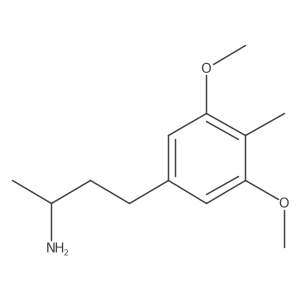 (2R)-4-(3,5-dimethoxy-4-methylphenyl)butan-2-amine结构式