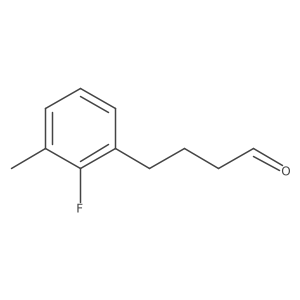 4-(2-Fluoro-3-methylphenyl)butanal Structure