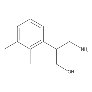 3-Amino-2-(2,3-dimethylphenyl)propan-1-ol Structure