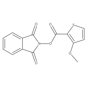 1,3-dioxo-2,3-dihydro-1H-isoindol-2-yl 3-methoxythiophene-2-carboxylate Structure