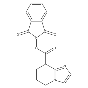 1,3-dioxo-2,3-dihydro-1H-isoindol-2-yl 5H,6H,7H,8H-imidazo[1,2-a]pyridine-8-carboxylate Structure