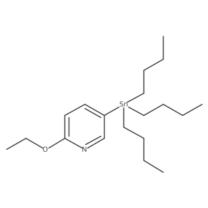 2-Ethoxy-5-(tributylstannyl)pyridine Structure