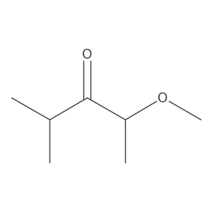 3-Pentanone, 2-methoxy-4-methyl-, (S)-(-)- Structure