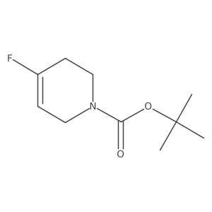 1-Boc-4-fluoro-1,2,3,6-tetrahydropyridine Structure