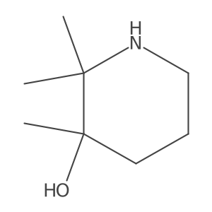 2,2,3-Trimethylpiperidin-3-ol Structure