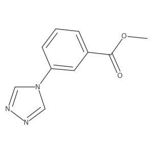 methyl 3-(4H-1,2,4-triazol-4-yl)benzoate Structure