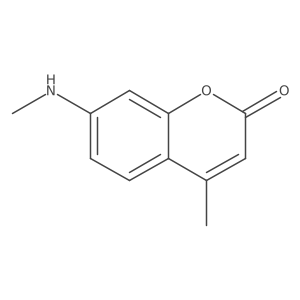 4-methyl-7-(methylamino)-2H-chromen-2-one Structure
