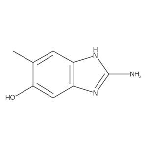 2-Amino-5-methyl-1H-benzo[d]imidazol-6-ol Structure