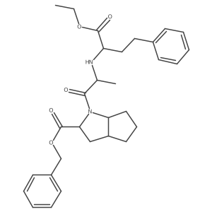 rac-Benzyl (2R,3aR,6aR)-Ramipril Structure