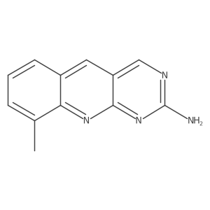 9-Methylpyrimido[4,5-b]quinolin-2-amine结构式