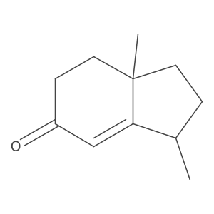 1,2,3,6,7,7a-Hexahydro-3,7a-dimethyl-5H-inden-5-one Structure