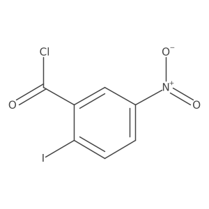 2-Iodo-5-nitrobenzoyl chloride Structure