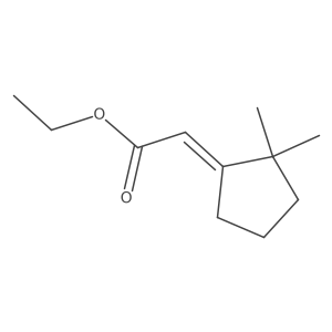 ethyl 2-[(1Z)-2,2-dimethylcyclopentylidene]acetate Structure