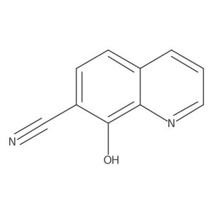8-Hydroxy-7-quinolinecarbonitrile Structure