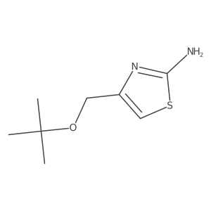 4-[(Tert-butoxy)methyl]-1,3-thiazol-2-amine Structure