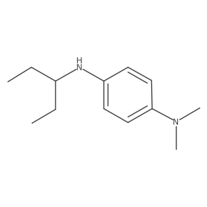 N1,N1-dimethyl-N4-(pentan-3-yl)benzene-1,4-diamine Structure