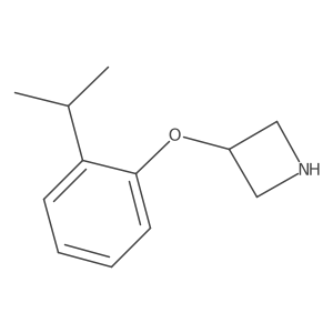 3-(2-Isopropylphenoxy)azetidine Structure
