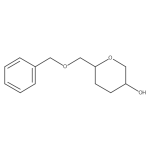 6-(benzyloxymethyl)tetrahydro-2H-pyran-3-ol Structure
