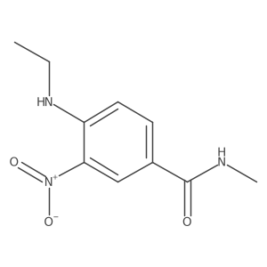 4-(ethylamino)-N-methyl-3-nitrobenzamide Structure