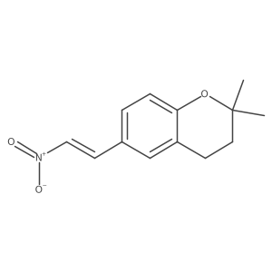 (e)-2,2-Dimethyl-6-(2-nitrovinyl)chroman结构式