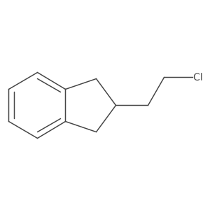 2-(2-Chloroethyl)-2,3-dihydro-1H-indene结构式
