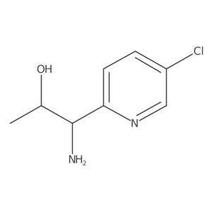 1-Amino-1-(5-chloropyridin-2-yl)propan-2-ol Structure