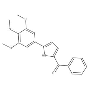 Phenyl[5-(3,4,5-trimethoxyphenyl)-1H-imidazol-2-yl]methanone Structure