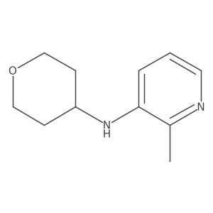 2-methyl-N-(oxan-4-yl)pyridin-3-amine结构式