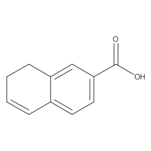7,8-dihydronaphthalene-2-carboxylic Acid结构式
