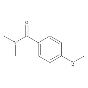 N,N-dimethyl-4-(methylamino)benzamide Structure