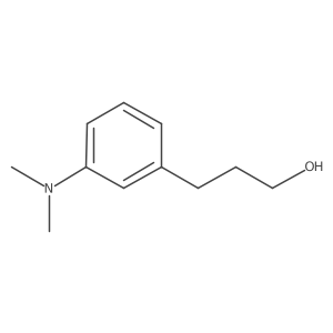 3-[3-(Dimethylamino)phenyl]propan-1-ol Structure