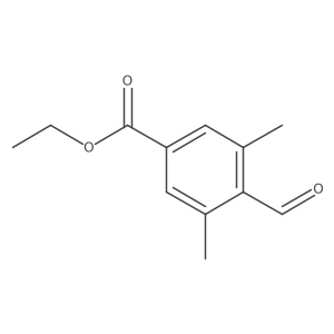 Ethyl 4-formyl-3,5-dimethylbenzoate Structure