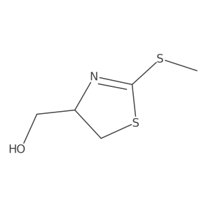 4(R)-hydroxymethyl-2-methylthio-1,3-thiazoline Structure