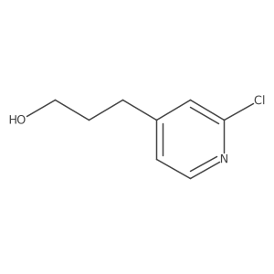 3-(2-Chloropyridin-4-yl)propan-1-ol Structure