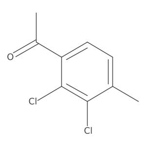 Ethanone, 1-(2,3-dichloro-4-methylphenyl)- Structure