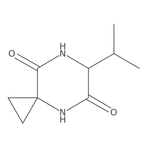 6-Isopropyl-4,7-diazaspiro[2.5]octane-5,8-dione Structure