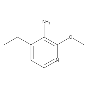 4-Ethyl-2-methoxy-3-pyridinamine Structure