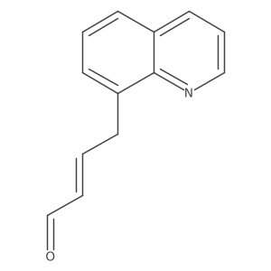 4-(Quinolin-8-yl)but-2-enal结构式