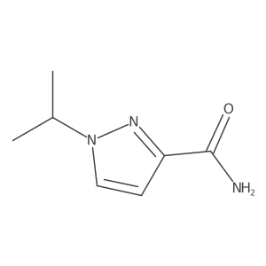 1-Isopropyl-1H-pyrazole-3-carboxamide Structure