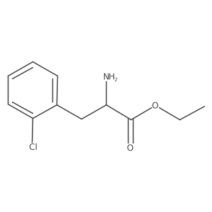 ethyl (2R)-2-amino-3-(2-chlorophenyl)propanoate Structure
