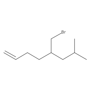 5-(Bromomethyl)-7-methyloct-1-ene结构式