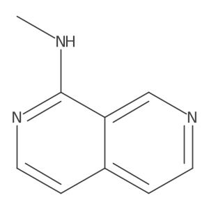 N-methyl-2,7-naphthyridin-1-amine Structure