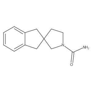 1,3-Dihydrospiro[indene-2,3'-pyrrolidine]-1'-carboxamide Structure