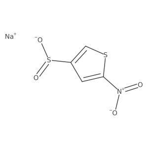 Sodium 5-nitrothiophene-3-sulfinate Structure